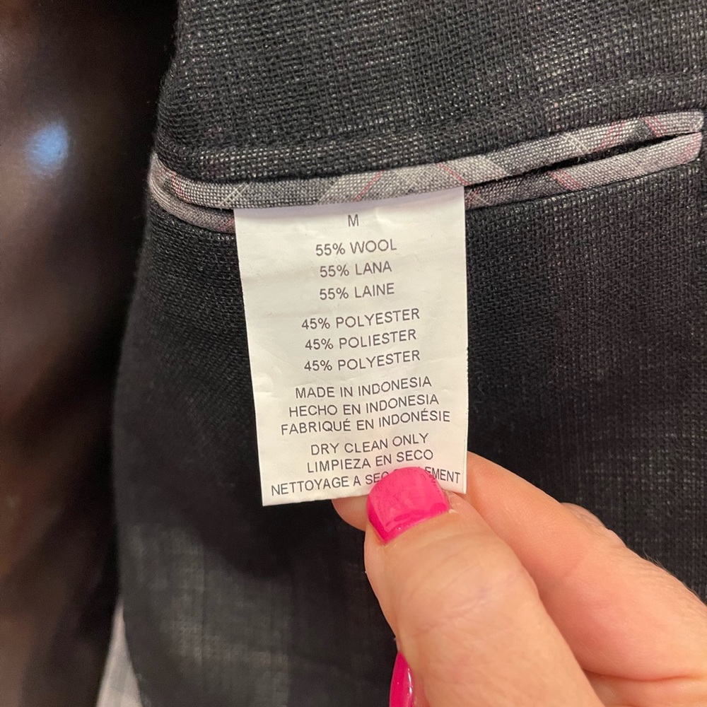 Vince Camuto Mens Plaid Blazer - Picture 9 of 9